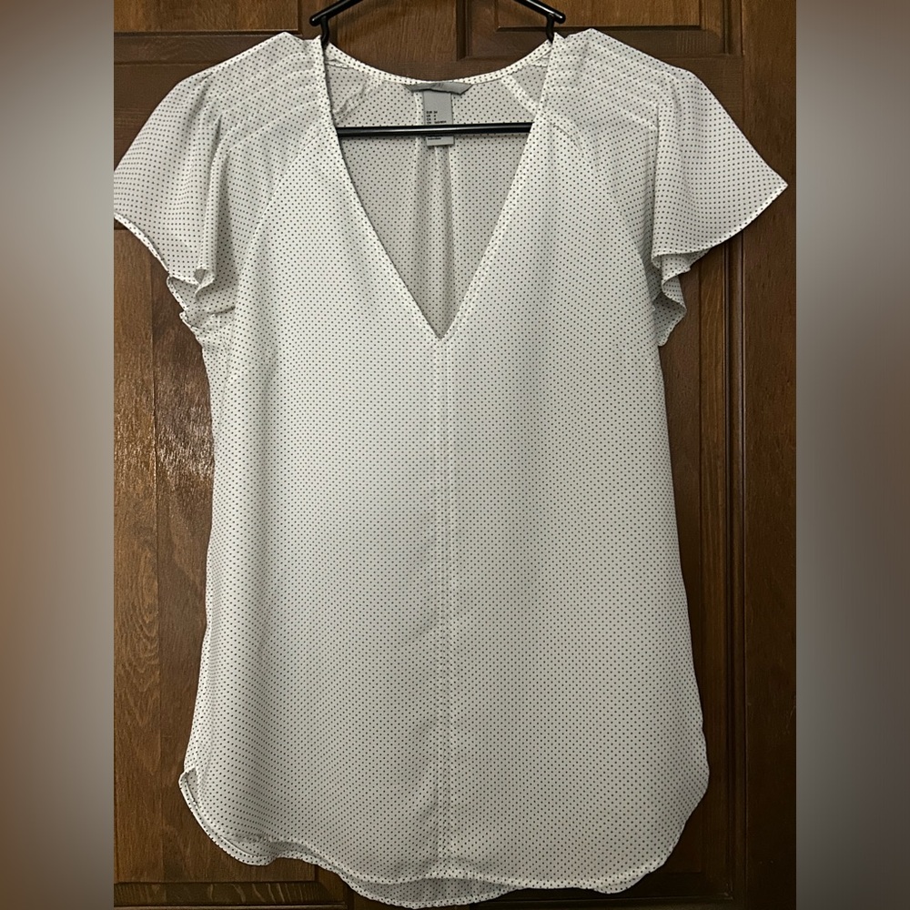 H&M White blouse